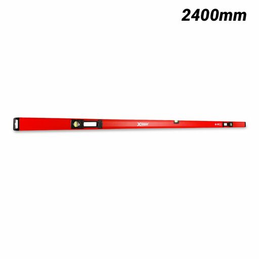 Xtorque XPR240C 2400mm Red Milled Spirit Level