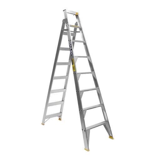 Bailey FS13397 2.4m/4.4m 150kg Rated Aluminium 8 Step Dual Purpose Ladder