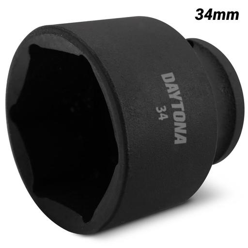 Daytona D3412I 1/2" Drive 6 Point Metric 34mm Impact Socket