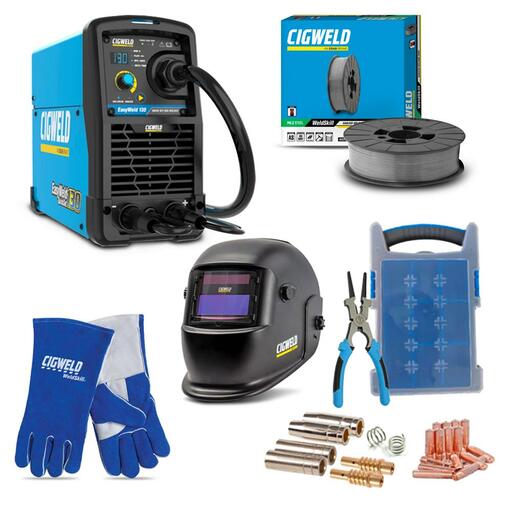 Cigweld PPE130A21 EASYWELD 130 MIG Inverter Welder Power Pack
