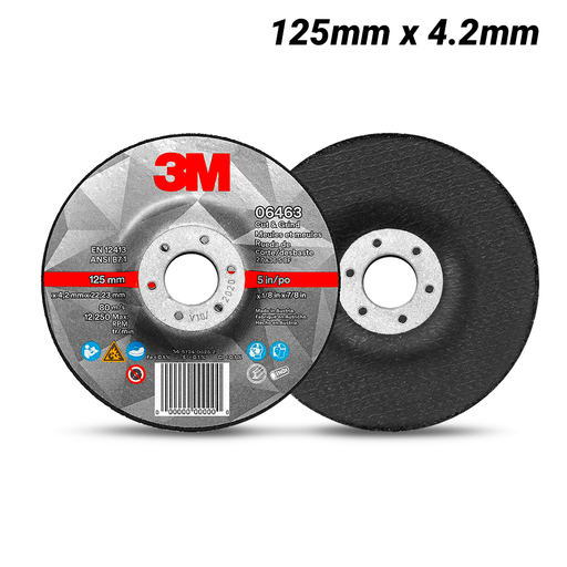 3M XC991603611 (52051) 125mm (5") x 4.2mm Cut & Grind Wheels