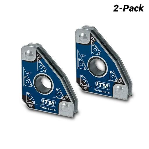 ITM TM650-010 2-Pack 60mm 15kg Multi-Angle Welding Magnet