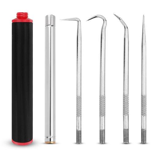 Daytona DHP5I1 5-in-1 Interchangeable Hook & Pick Set & Magnetic Pick up Tool
