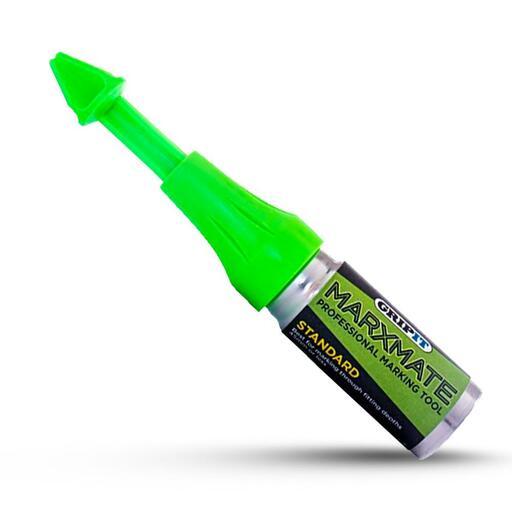GripIt MarxMate Fluro Green Chalk Deep Hole Marking Pen Tool
