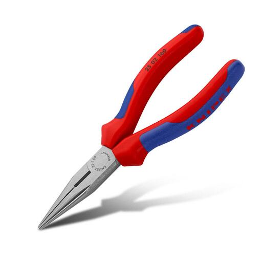 Knipex 2502160SB 160mm Snipe Needle Nose Pliers