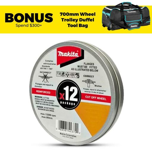 Makita D-20535-12 12-Pack 125mm (5") INOX Cut Disc