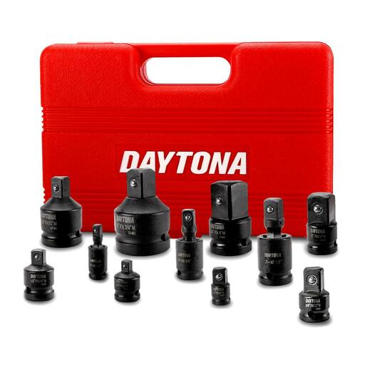 Daytona DISAS12 11pce 1/4", 3/8", 3/4" & 1/2" Drive Impact Socket Adaptor Set