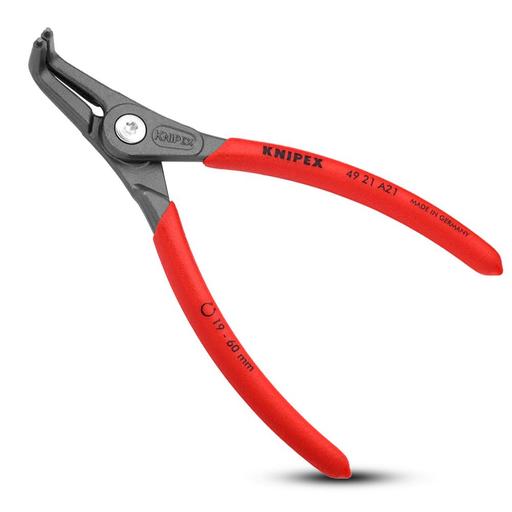 Knipex 4921A21SB 165mm Precision External Circlip Bent - MADE IN GERMANY