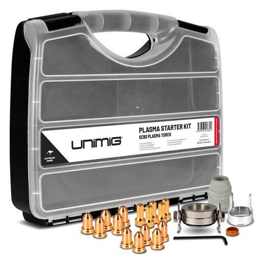 UNIMIG UMSK45 19pce Plasma Torch Starter Kit to suit SC80