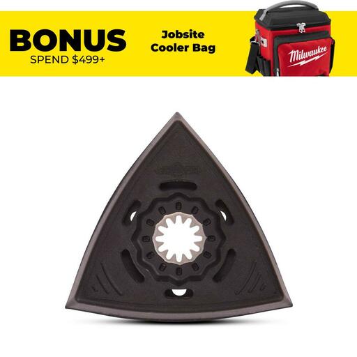 Milwaukee 48906070 89mm (3-1/2) Starlock Triangle Sanding Pad
