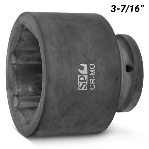 SP Tools SP26702 1-1/2" Drive 6 Point 3-7/16" SAE Impact Socket