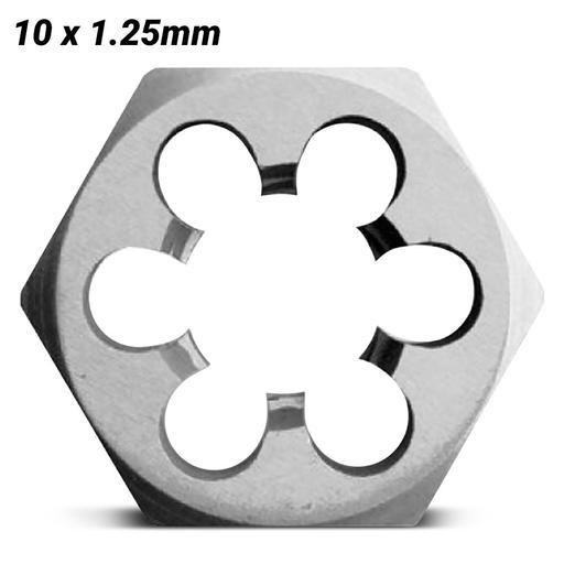 Bordo 4831-10 10mm x 1.25mm MF Chrome Die Nut