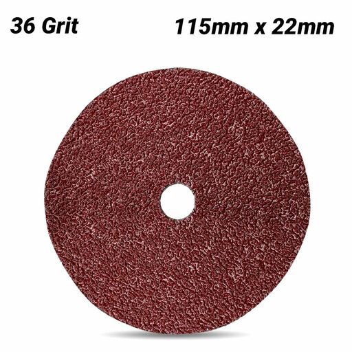 3M 60440313272 (782C) 115mm x 22mm Cubitron II 782C 36 Grit Slotted Fibre Disc
