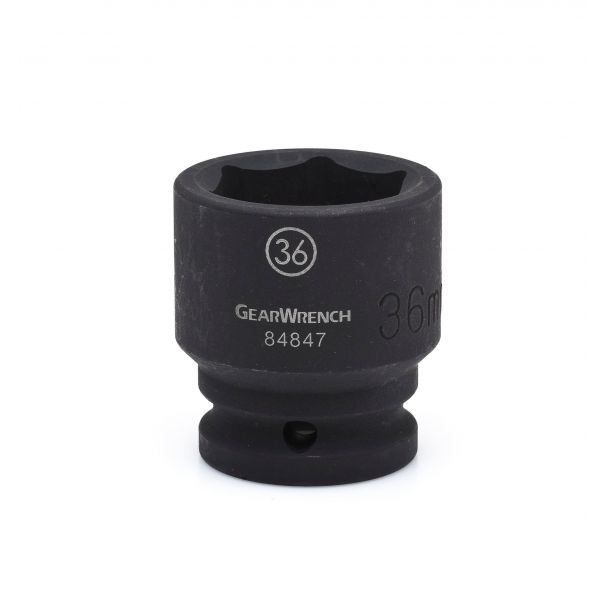 Gearwrench 3/4" Drive 6 Point Standard Impact Metric Socket 24mm