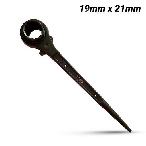 Ultimate Tools URP1921 19mm x 21mm Ratchet Podger
