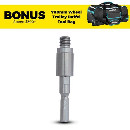 Makita P-67044 11mm x 118mm M16 Unicut Holesaw Hex Adaptor