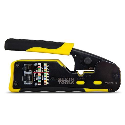 Klein A-VDV226-110 Ratcheting Pass-Thru Modular Crimper