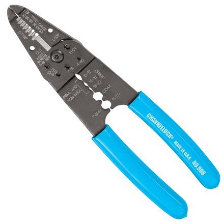 Channellock 908 Wire Stripper and Crimper