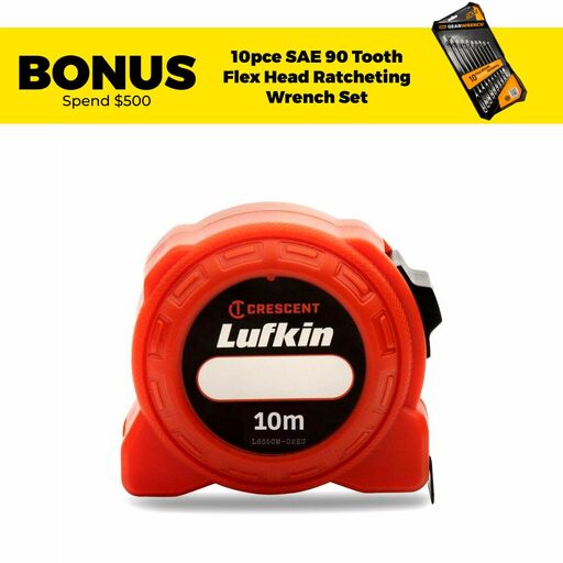 Crescent L635CM-02EU Lufkin 10m x 25mm L600 Trade Metric Tape Measure
