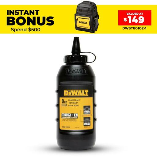DeWalt DWHT47056L 226g Black Chalk