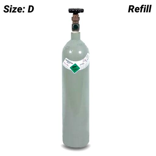 SpeedGas CO2DR D Size CO2 Food Grade Carbon Dioxide - Refill Only