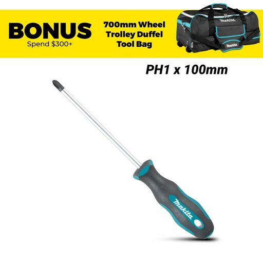 Makita B-65903 PH1 x 100mm Phillips Head Screwdriver