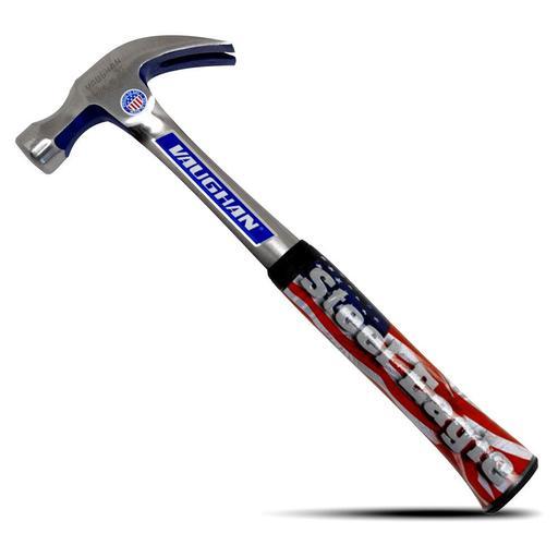 Vaughan R20 20oz Solid Steel Nail Hammer With Rubber Grip