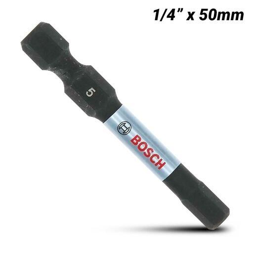Bosch HEX 5MM 2 1PK (2.610.050.958) 1/4" 50mm HEX5 Impact Tough Screwdriver Bit