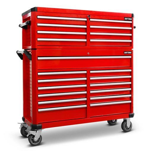Daytona DT106B 53" Heavy Duty 8 Drawer Tool Chest & 13 Drawer Tool Box Roller Cabinet