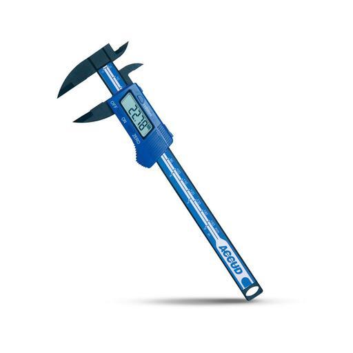 Accud AC-117-006-11 150mm (6") Plastic Digital Caliper