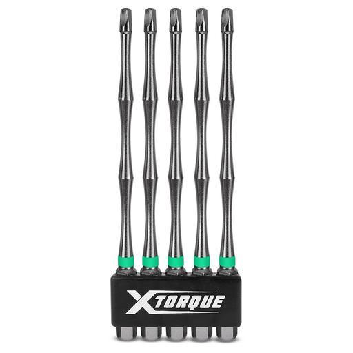 Xtorque 5PKSQ3150 SQ3 150mm Square Head Torsion Driver Bit - 5 Pack