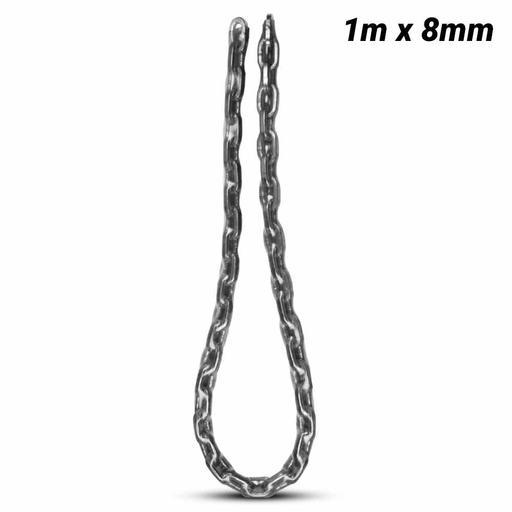Master Lock 8016EURDAU 1m x 8mm Security Chain