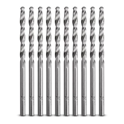 Xtorque X3DB10 10pce 3mm 118° HSS M2 Drill Bit