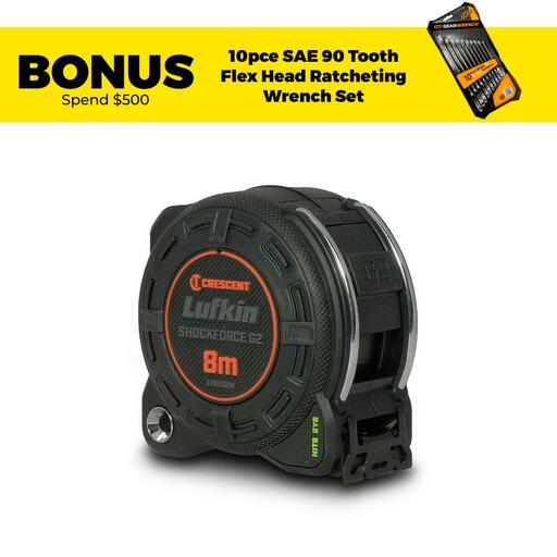 Crescent G2NE832M 8m x 32mm Gen 2 Nite Eye Tape Measure