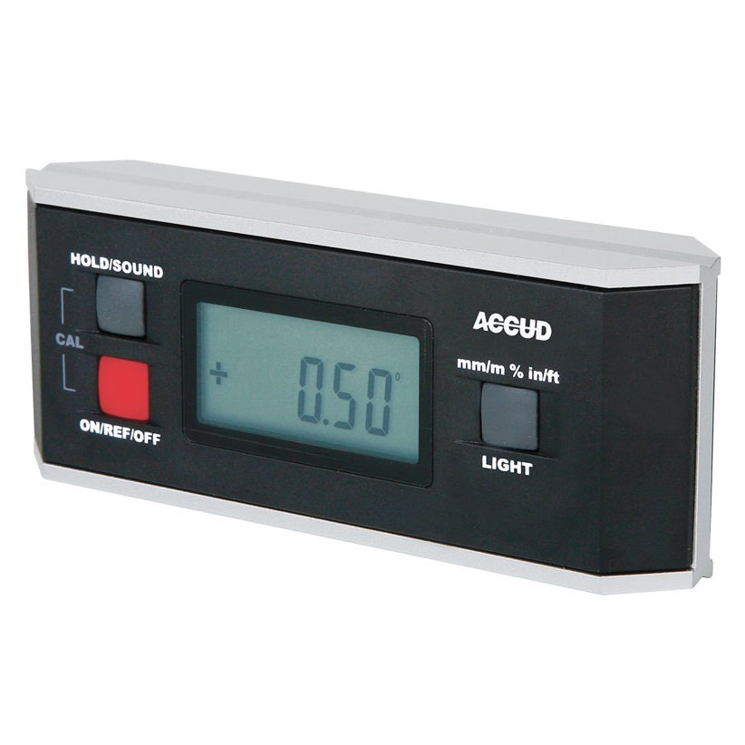 Accud AC-722-360-01 Digital Level 0-360° Angle Finder Magnetic Base