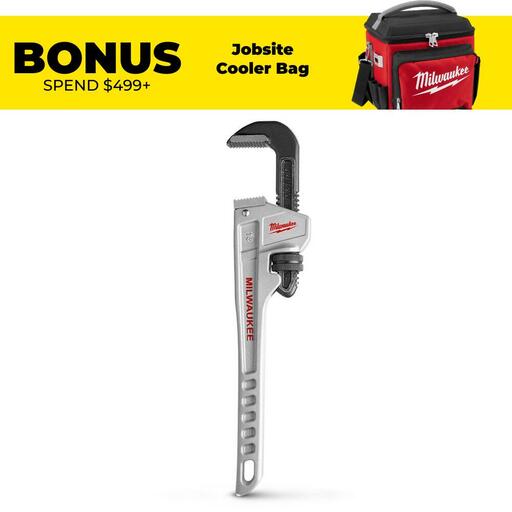 Milwaukee 48227214 Pipe Wrench 355mm (14") Aluminium