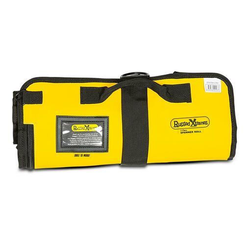 Rugged Xtremes RX03B612YE 17 Pocket Laminated PVC Spanner Roll