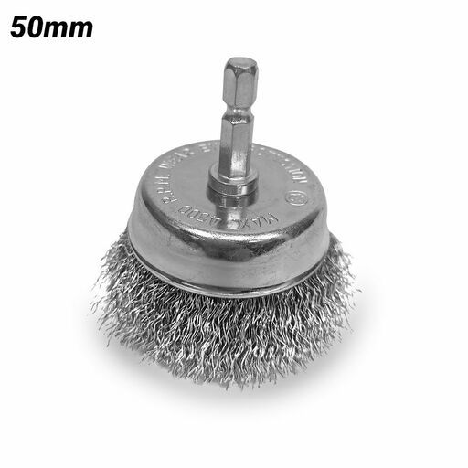 Xtorque XSB50 50mm Steel Crimp Wire Cup Brush