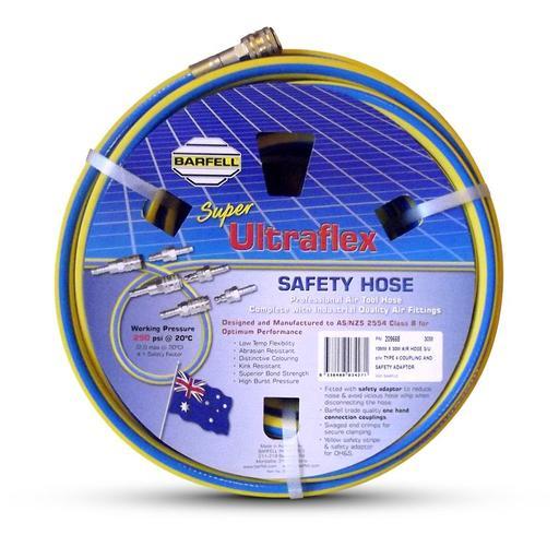 Barfell 209667 10mm X 20m Fitted Air Hose Assembly Type 4 Safety