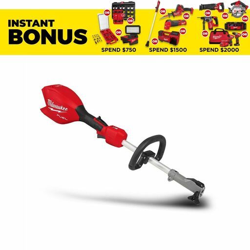 Milwaukee M18FOPH20 18V Li-ion FUEL QUIK-LOK Outdoor Power Head - Skin Only