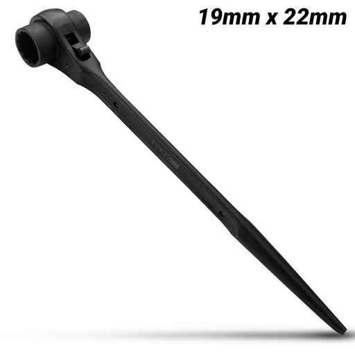 Daytona BOXPS1922 19mm x 22mm Black Finish Ratchet Podger