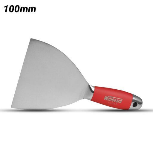 Wallboard Tools 7045 100mm Stainless Series Rubber Grip Joint Knife