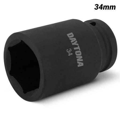 Daytona D3434S 3/4" Drive 6 Point Metric 34mm Deep Impact Socket