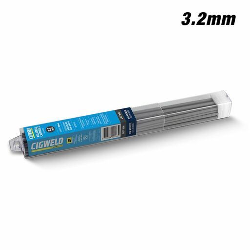 Cigweld WEC0232 10-Pack 3.2mm Weldskill Cast2Steel Graphite Coated Iron Electrode