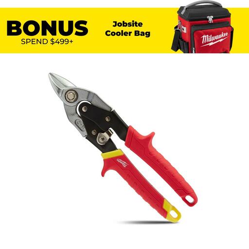 Milwaukee 48224500 Bulldog Aviation Snips