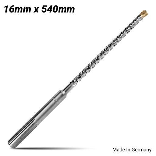 Xtorque X16540M Platinum SDS MAX 16mm x 540mm Platinum 4 Cutter Drill Bit - MADE IN GERMANY