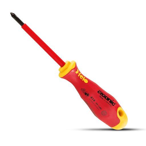 Felo 41410290 PH1 x 80mm 1000V Ergonic Phillips Screwdriver
