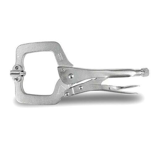 Ehoma TM604-102 275mm (11") Locking Plier C Clamp Swivel Pad