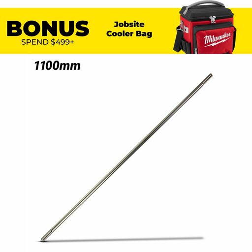 Milwaukee 4932399243 SDS Max x SDS Max 1100mm Extension Bar Male to Male