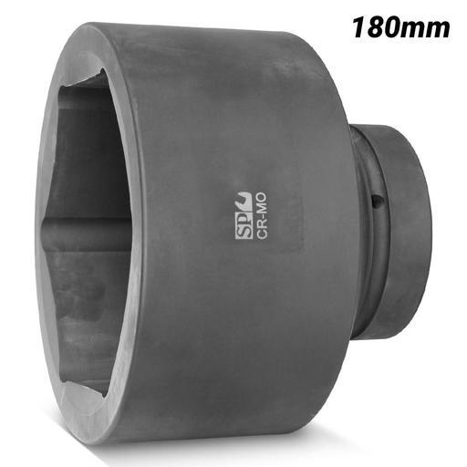 SP Tools SP27180 2-1/2" Drive 6 Point 180mm Metric Impact Socket